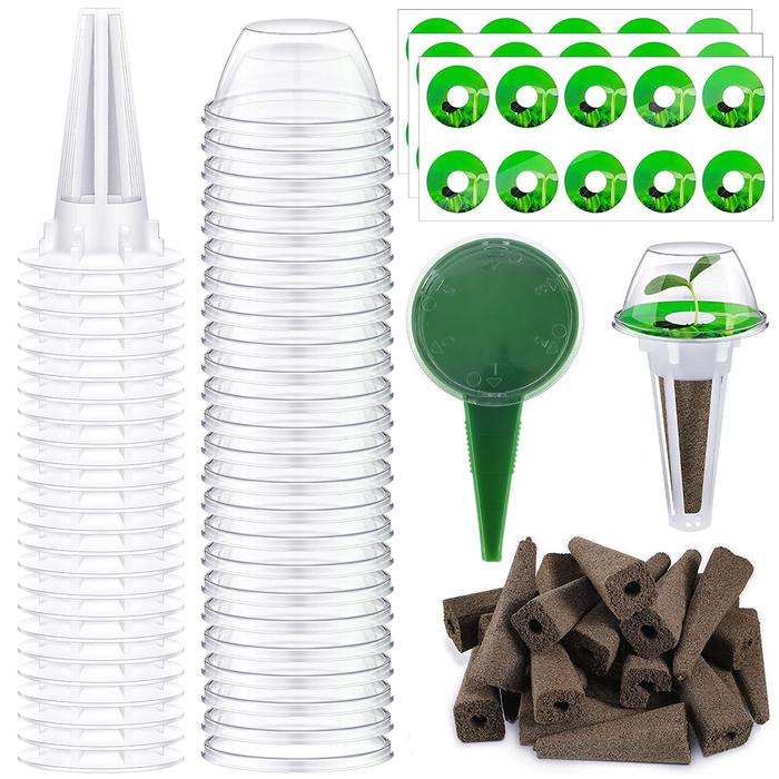 24Sets Seed Pod Kit Reusable Plant Pod Kit Lightweight Indoor