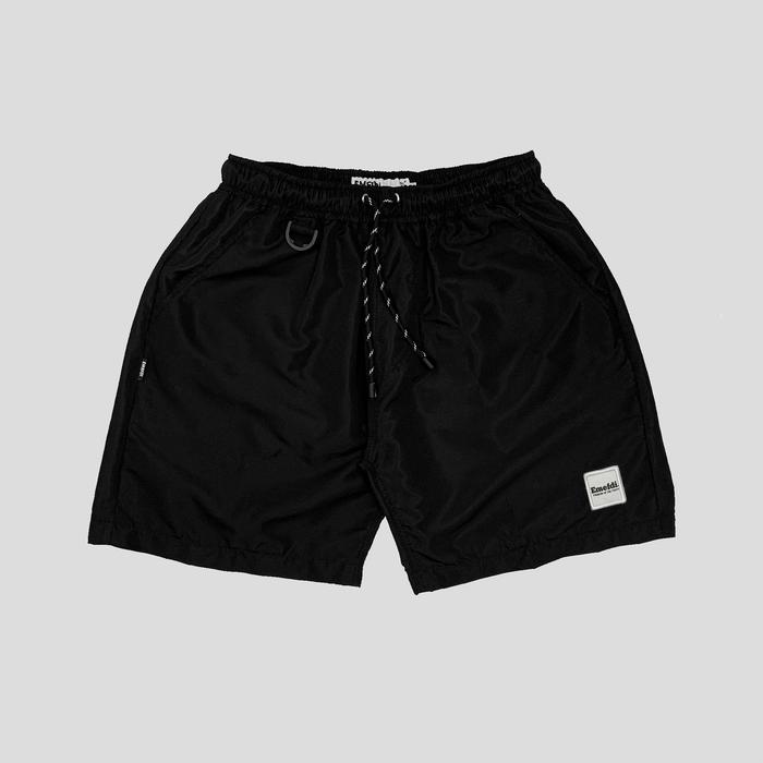 EMEFDI BOARDSHORT Code HURT BLACK SHORTPANT CELANA PARASUT