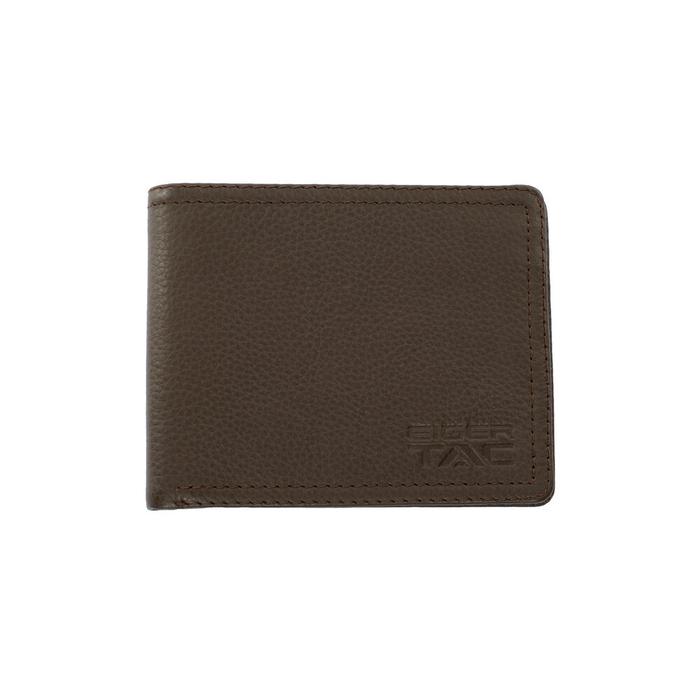 Dompet Lipat Pria Eiger Original Bahan Kulit Black Tac Grayman Horizontal