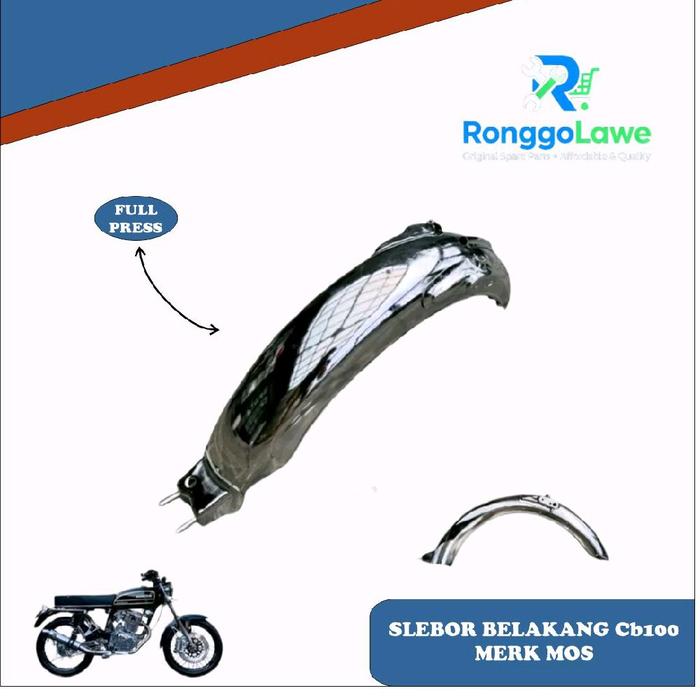 Slebor Belakang Cb100 Merk Mos Full Press untuk Motor Cb100