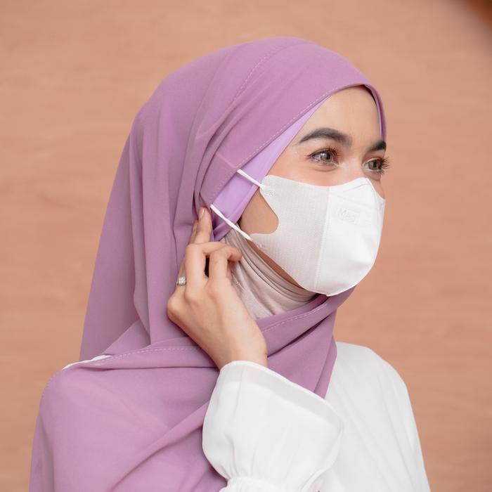 Nuna Pashmina Instant New Normal Lubang Masker - Baby Doll Ceruty