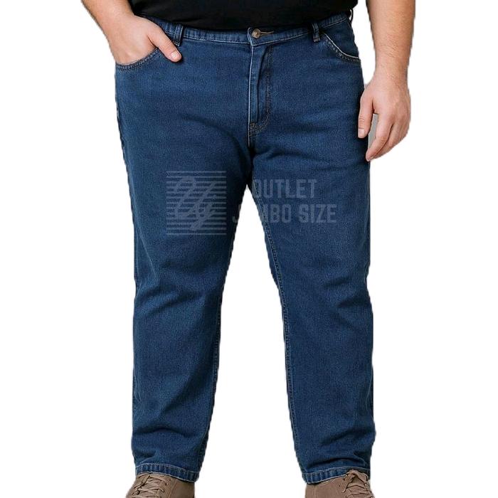 OL CELANA JEANS PRIA JUMBO SIZE 42-48 CARPENTER SLIM SISA EKSPOR