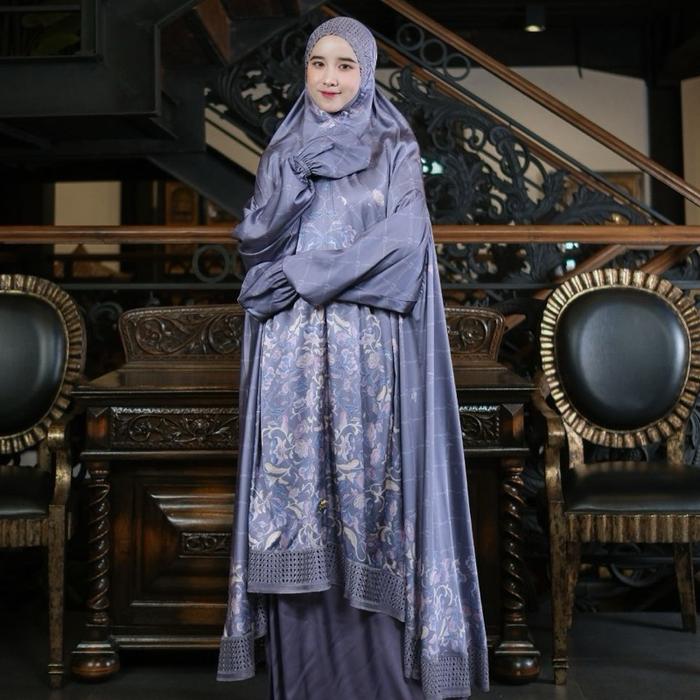 Telekung Ainun Motif Kazami