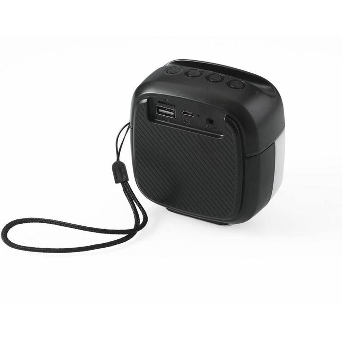 Speaker Bluetooth A-013 Portable Speaker Wireless Mini Stand LED RGB Lightning Bass