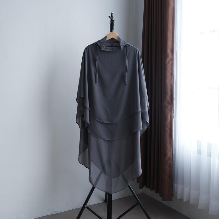 PROMO!! FK DOUBLE LAYER | gumifash.id | french khimar double layer | fk mini STOK TERBATAS!!