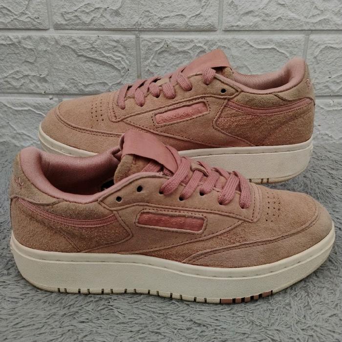 Sepatu Remaja Second Reebok Club C Double Rustic Clay Bekas Preloved