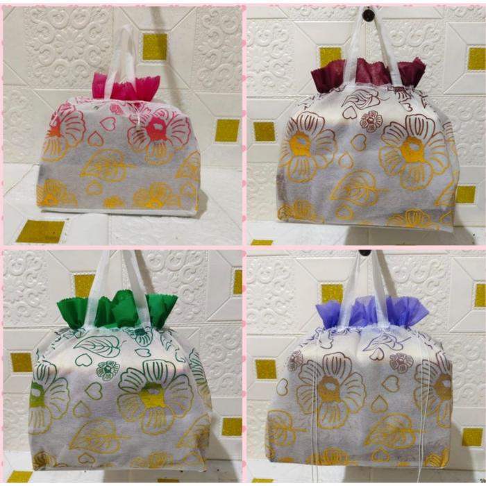 PREMIUM (READY) terjamin TAS SERUT SABLON TEBAL UKURAN 22 X 22.HARGA PAKET HEMAT PER_5 LUSIN terlari