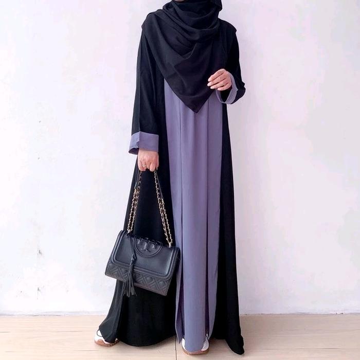 Hulya Abaya | Abaya Basic | Abaya Jetblack | Abaya Hitam | Turkey | Abaya Arab | Gamis Abaya HIMOSLY