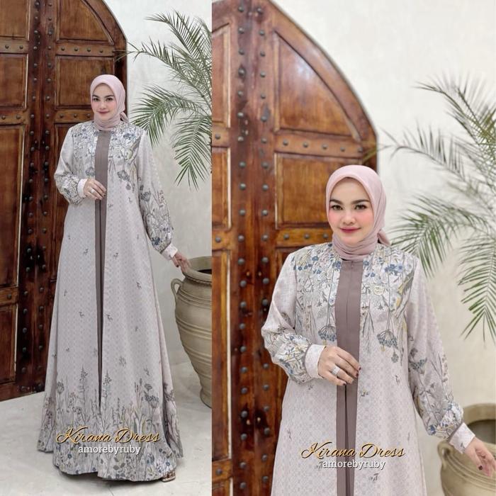 Kirana dress Amorebyruby / Gamis Kirana Amorebyruby / Gamis only
