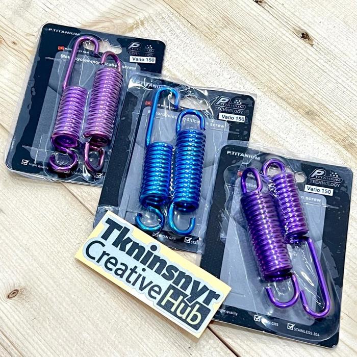 Ready Per Standard Titanium Set (Samping+Tengah) Vario BeAT PCX Scoopy Titanium