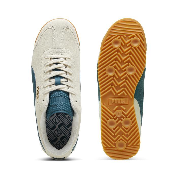 Puma Sepatu Sneaker Unisex Roma Suede White-Green-Gum Terlaris