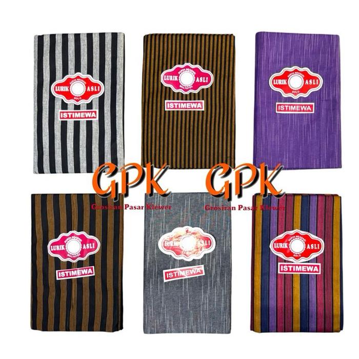 Bahan Kain Lurik Halus / Kain Lurik Halus / Bahan Lurik Halus