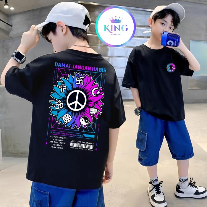 Kaos ANAK KAOS PLURALISME | Pluralisme Vol 02 | Damai Jangan Habis
