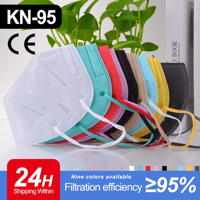 10-200PCS KN95 Masks ffp2mask 5 Layers Mouth Mask FFP2 KN95