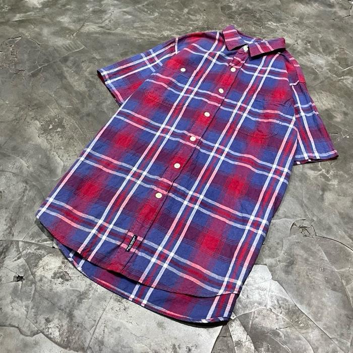 Polo ralph laurent flanel shirt kemeja brand pria wanita murah
