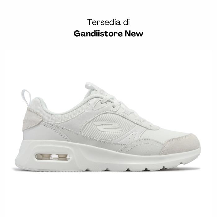 Sepatu Sneakers Wanita Skechers Air Court 150075/WHT White Women