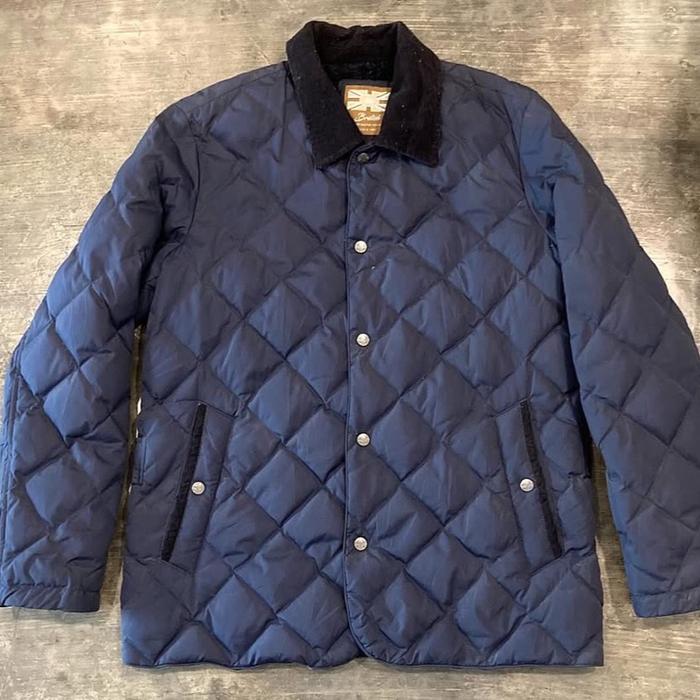 merc london Alcester Quilted long coat Jacket  Size   M3rc bulang jacket  P75 L57 Size 105 setara L 