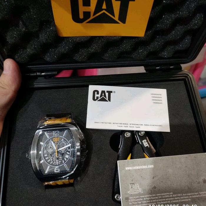 JAM CATERPILLAR 11.163.27.131 ORIGINAL CAT CATERPILLAR WATCH LIMITED EDITION