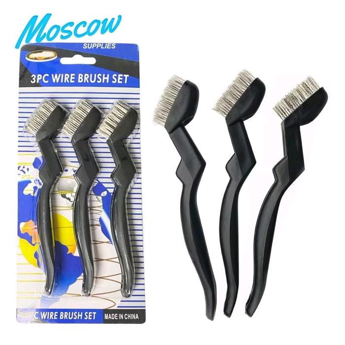 Sikat kawat stainless set 3