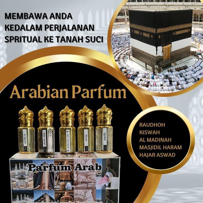 ABU SULTHAN Parfum Haji Umroh Arab An Nabawi Kiswah Madinah Masjidil Haram Hajar Aswad Parfume Arabi