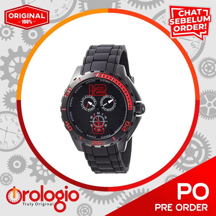 Marc Ecko Men's E14537G1 The Spirit Multi-Function Black Dial Watch