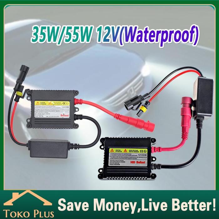 UNIVERSAL Ballast HID Xenon 35/55 watt Standar AES DC XENON untuk Lampu Mobil  Balast Hid