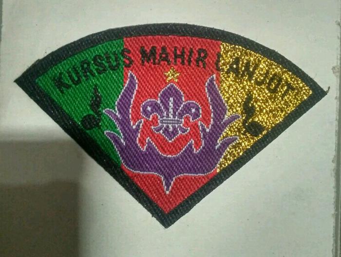 Badge Bet Pramuka KMD KML Woven V
