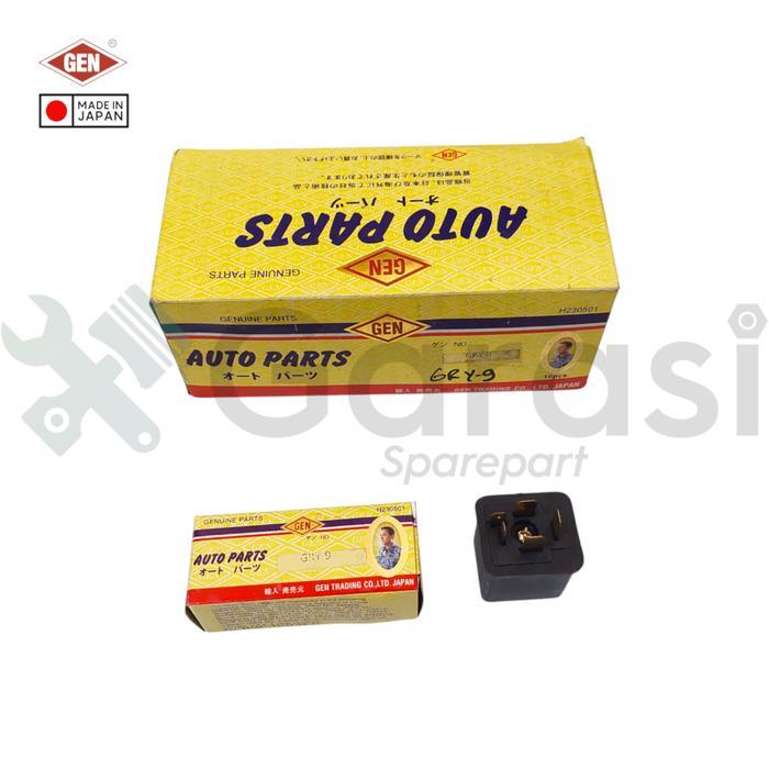 (BERGARANSI) RELAY STARTER LAMPU ISUZU PANTHER KAD BISON 8-94235-627 12V 5 KAKI GEN JAPAN ORI