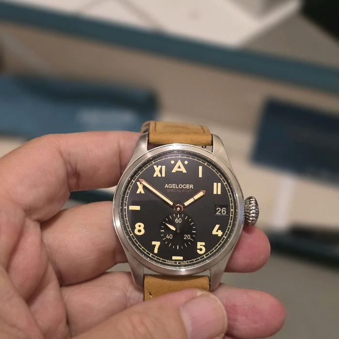 Agelocer Watch North Carolina, microbrand second mulus, not seiko citizen tissot oris