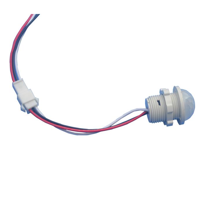 110V 220V 12V LED PIR Sensor Gerak Infra Merah Deteksi Otomatis