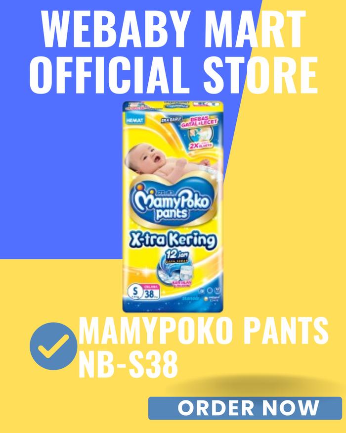 Mamypoko pants S38 xtra kering termurah Merah
