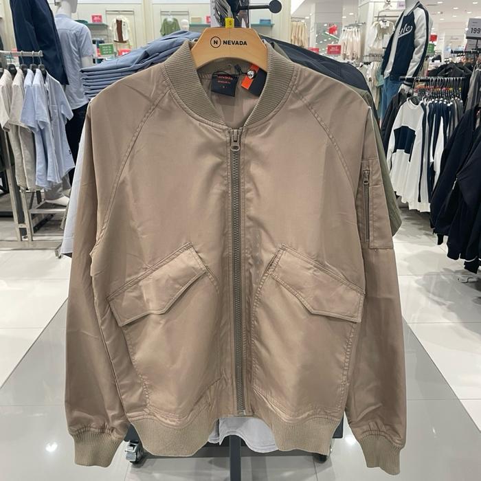 Nevada jaket parasut pria terbaru by matahari dept store (s-xl)