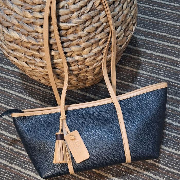 RFL genuine Leather - tote bag kulit sapi - tas wanita Tote bag sapi asli Totebag Hitam