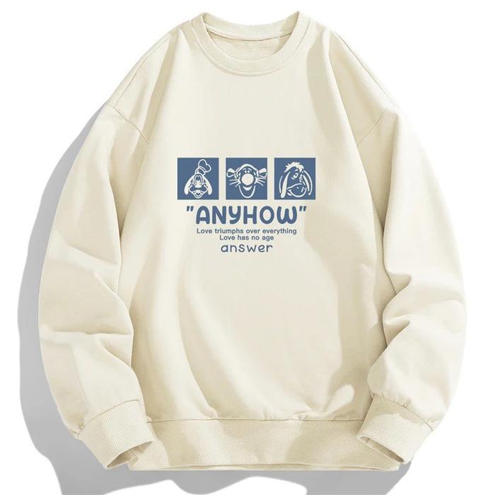 SWEATER ANYHOW BIG SIZE Korean Style S - XXXXXXL(6XL) Jacket Oversize ETERNITY Ulzzang UStreet Style