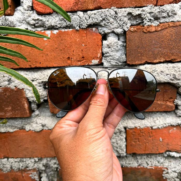 rayban aviator bL usa ORJINAL lensa B15 TGM size 58