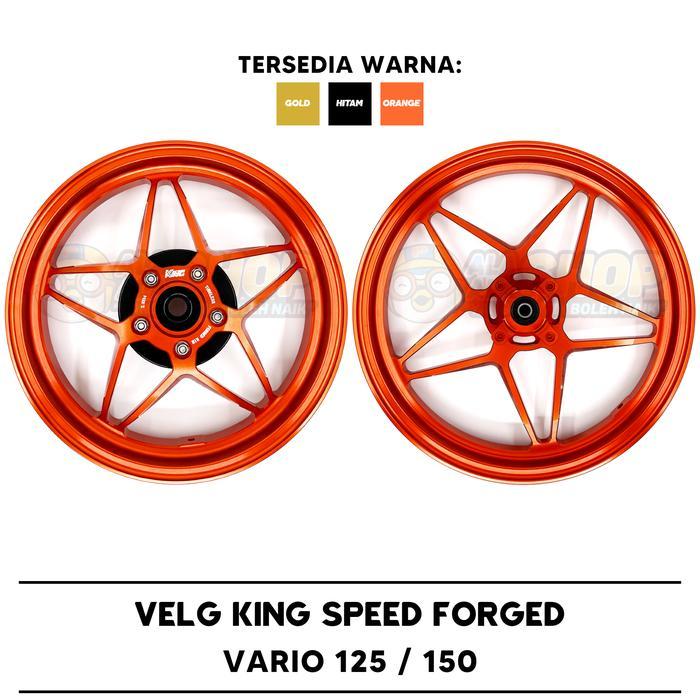 Velg King Speed Vario 125 / 150 Kingspeed Aluminium Forged Best