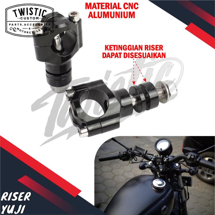 Raiser Riser Stang Yuji Motor Benelli PE250 Cleveland SM V16 TVS Ronin