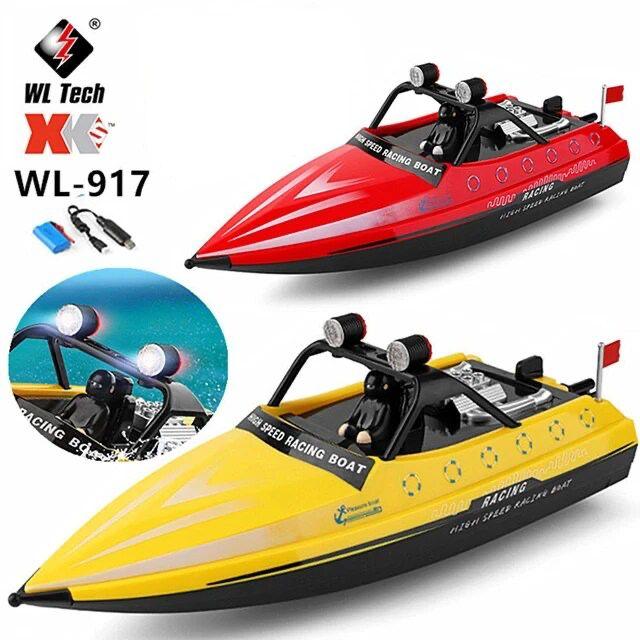 Ready WLtoys WL917 RC Perahu 2.4GHz Remote Control Perahu RC Jet Perahu RTR