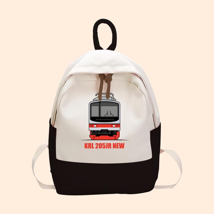 KOMPLIT Tas Anak Kereta Api Indonesi KAI KRL Ransel Anak SD TK Kantong Backpack Karakter Anak KRL-20