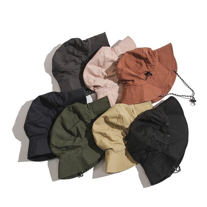 KKV-Dylee&Lylee Waterproof Bucket Hat/Storage Bucket Hat/Four Colors