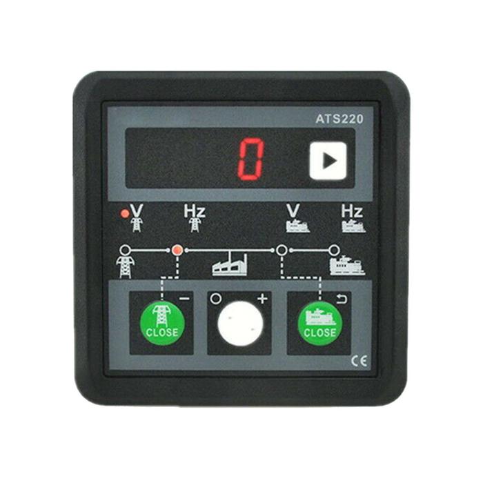 ATS220 DC 8-36V Mains/Generation ATS Controller Automatic Transfer