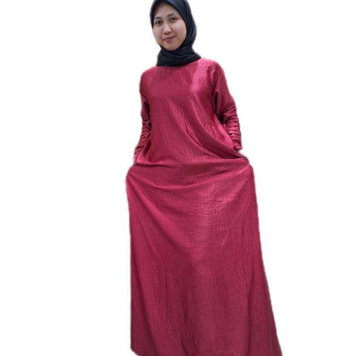 LAREEYA GAMIS 2 METER SHIMMER PREMIUM SUPER MEWAH UNTUK PESTA DAN ACARA