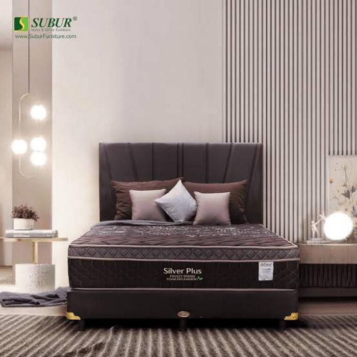 SPRINGBED MATRAS SILVER PLUS Pocket CENTRAL / DELUXE PLUS / spring bed per pegas / ranjang kos