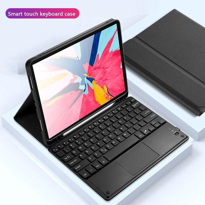 Ipad 7 / 8 / 9 10,2" Trackpad Touchpad Keyboard Bluetooth Book Cover Case