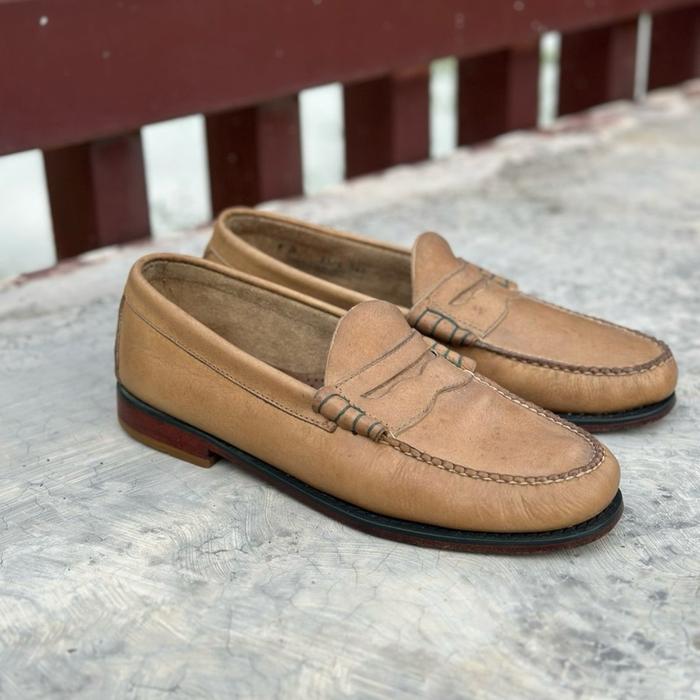 G.h bass weejuns loafers brown