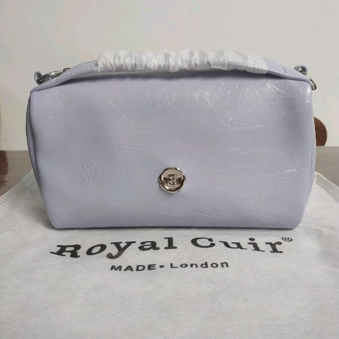 Tas Jalan Santai Warna Ungu Lilac dari Brand ROYAL CUIR RC Tas Wanita Kualitas Premium Brand Import 
