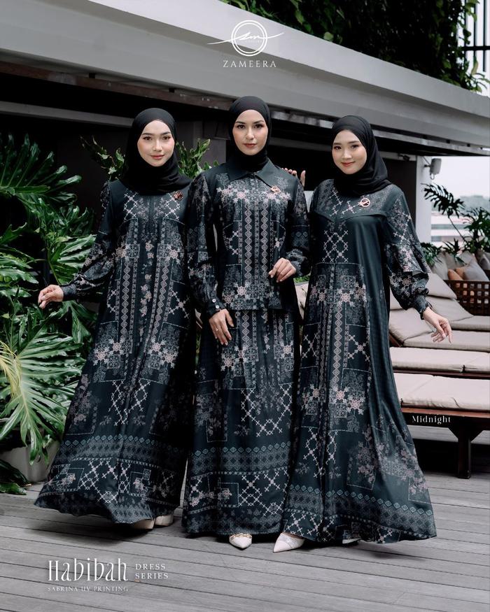 HABIBAH | Habibah Dress | Midnight