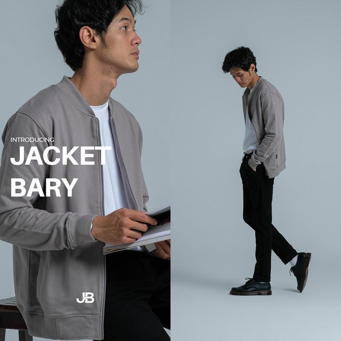 ADA Jaket Zipper Fit Unisex JB Jacket Bary Taupe