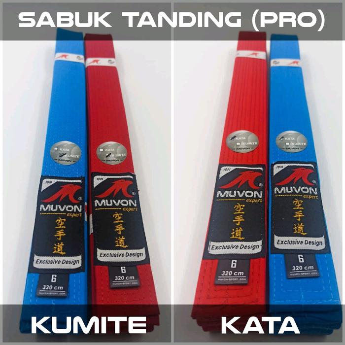 Sabuk Pertandingan Karate MUVON PRO Series