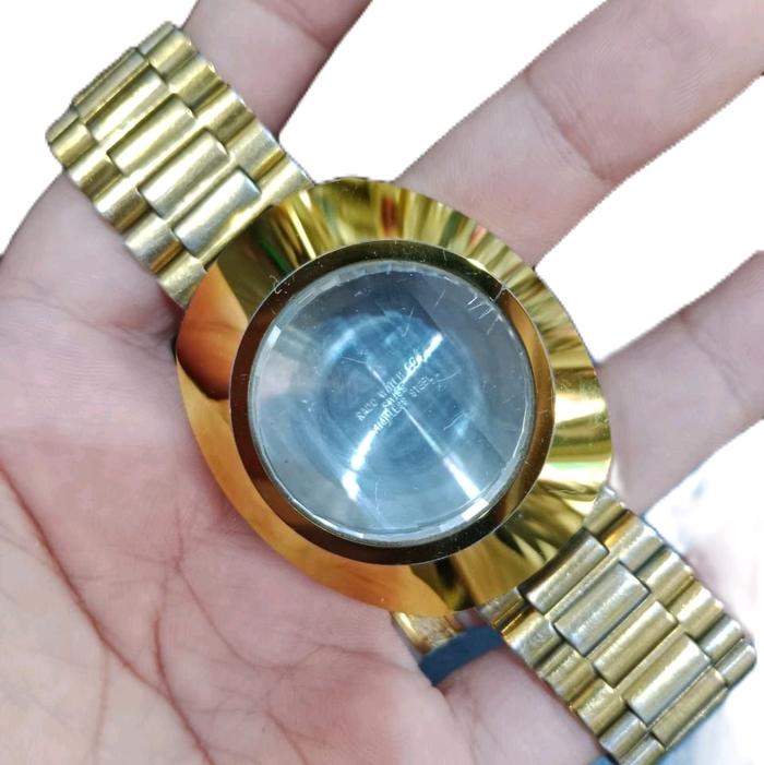 Case/bodi jam tangan rado diastar original bekas/second. Kondisi=tgl msk mesin.  Case atas=ceramic o